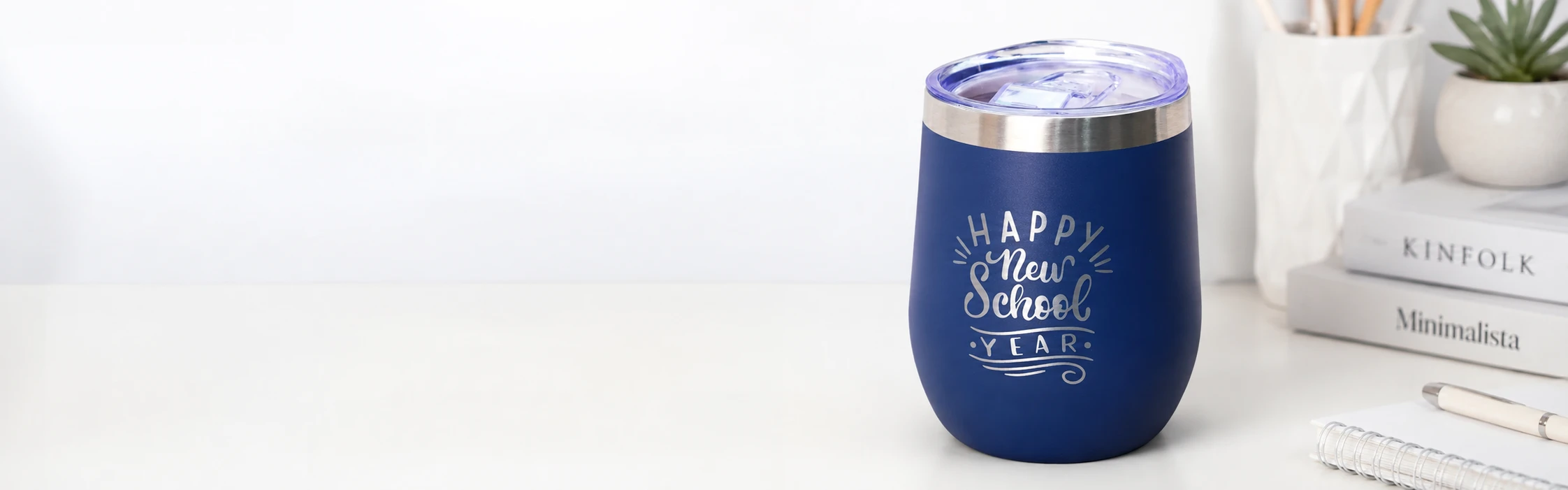 Coated Stainless Steel Tumbler