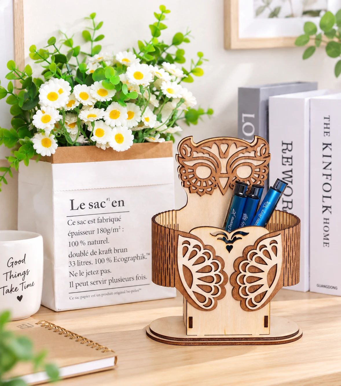 Owl Pen Holder