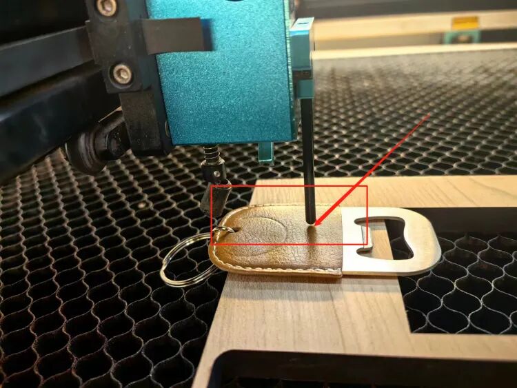 1779785324376090.jpeg Workpiece leveled with spacer support