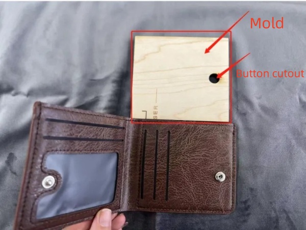 1779785337199550.jpeg Custom laser cut mold for wallet engraving