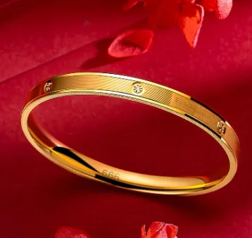 Precision laser engraving on gold jewelry