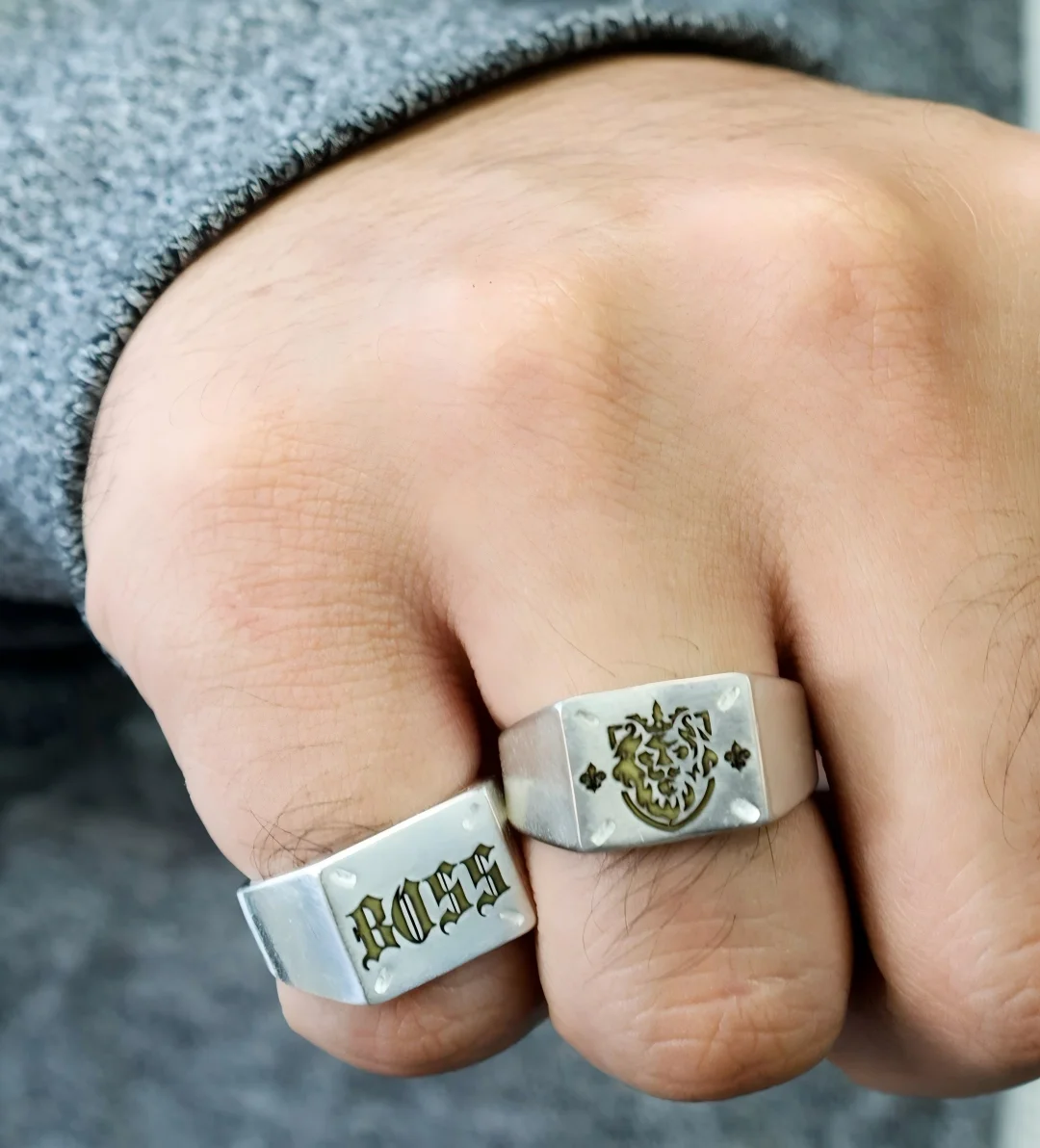 Laser-engraved jewelry and metal accessories