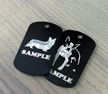 Laser-engraved metal gifts and awards