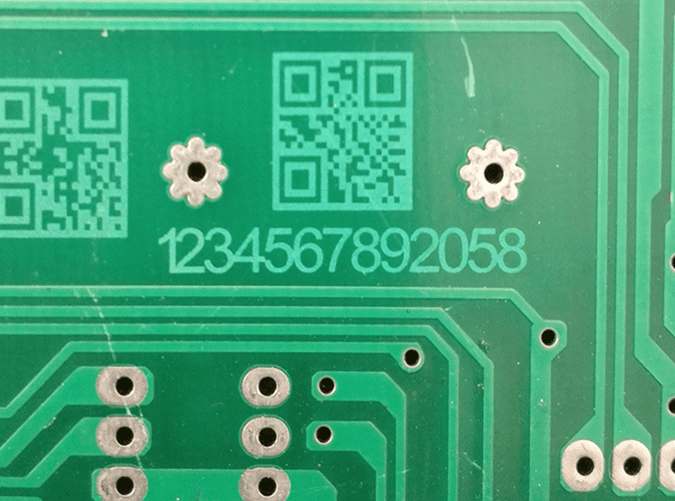 PCB laser marking system and traceability workflow