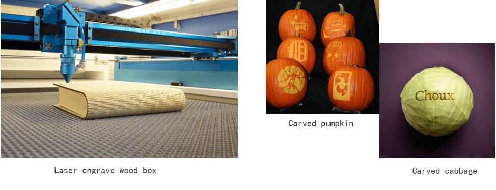 Use motorized table for laser engraving