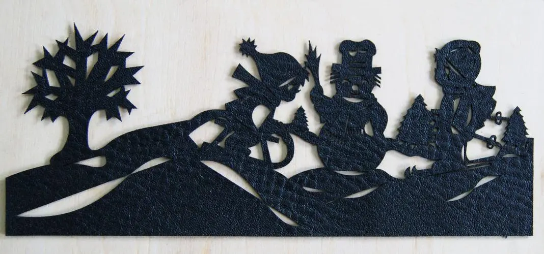 Laser textile pattern cutting for fabric production