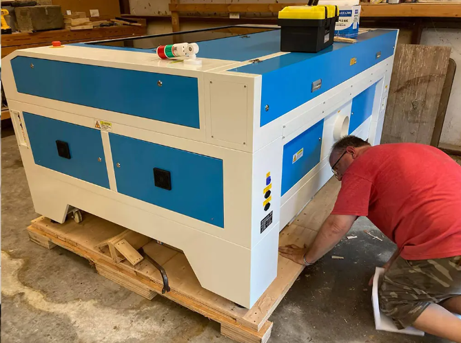 Laser engraver machine for business selection
