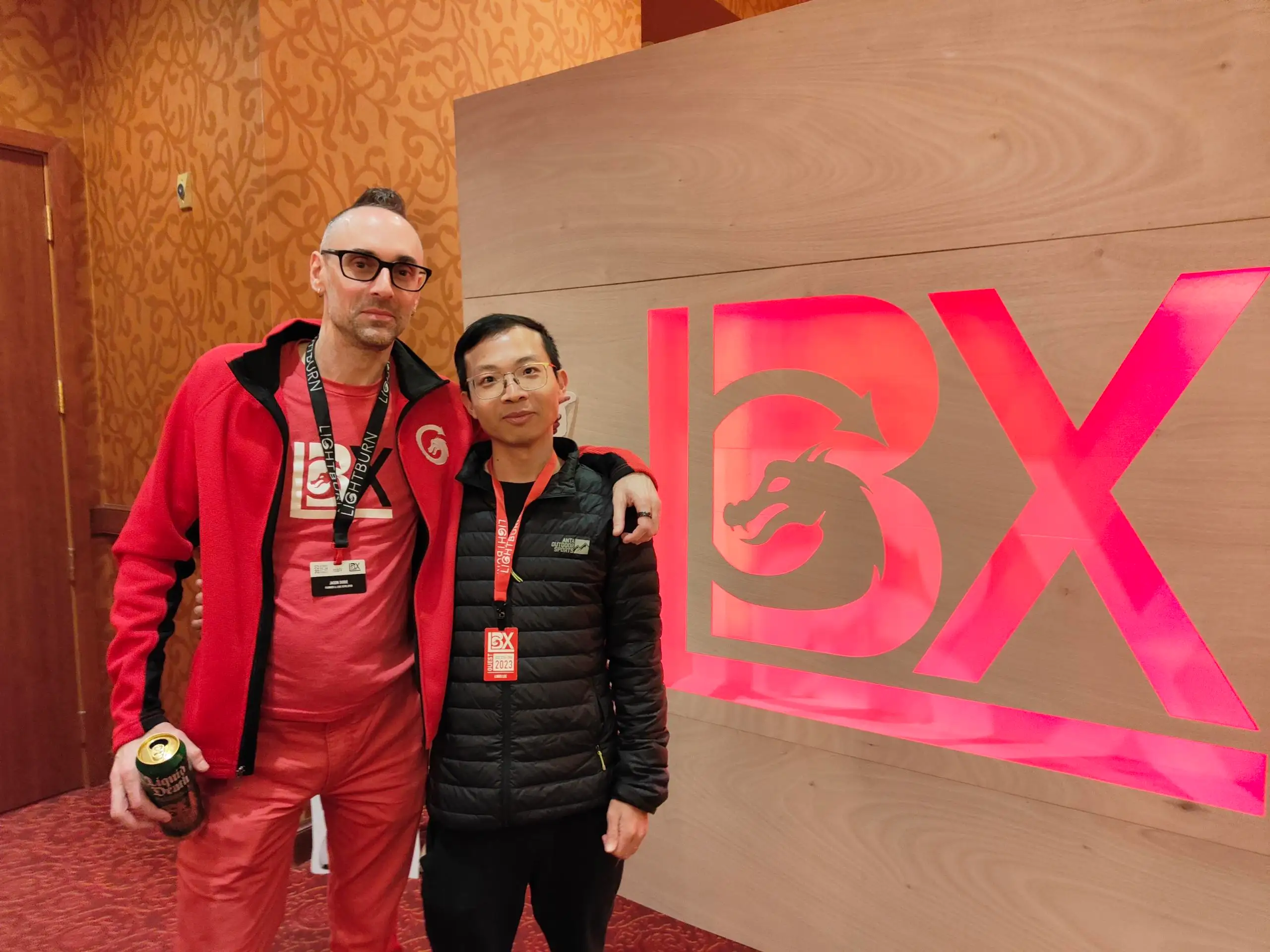 Thunder Laser at LightBurn Experience 2023