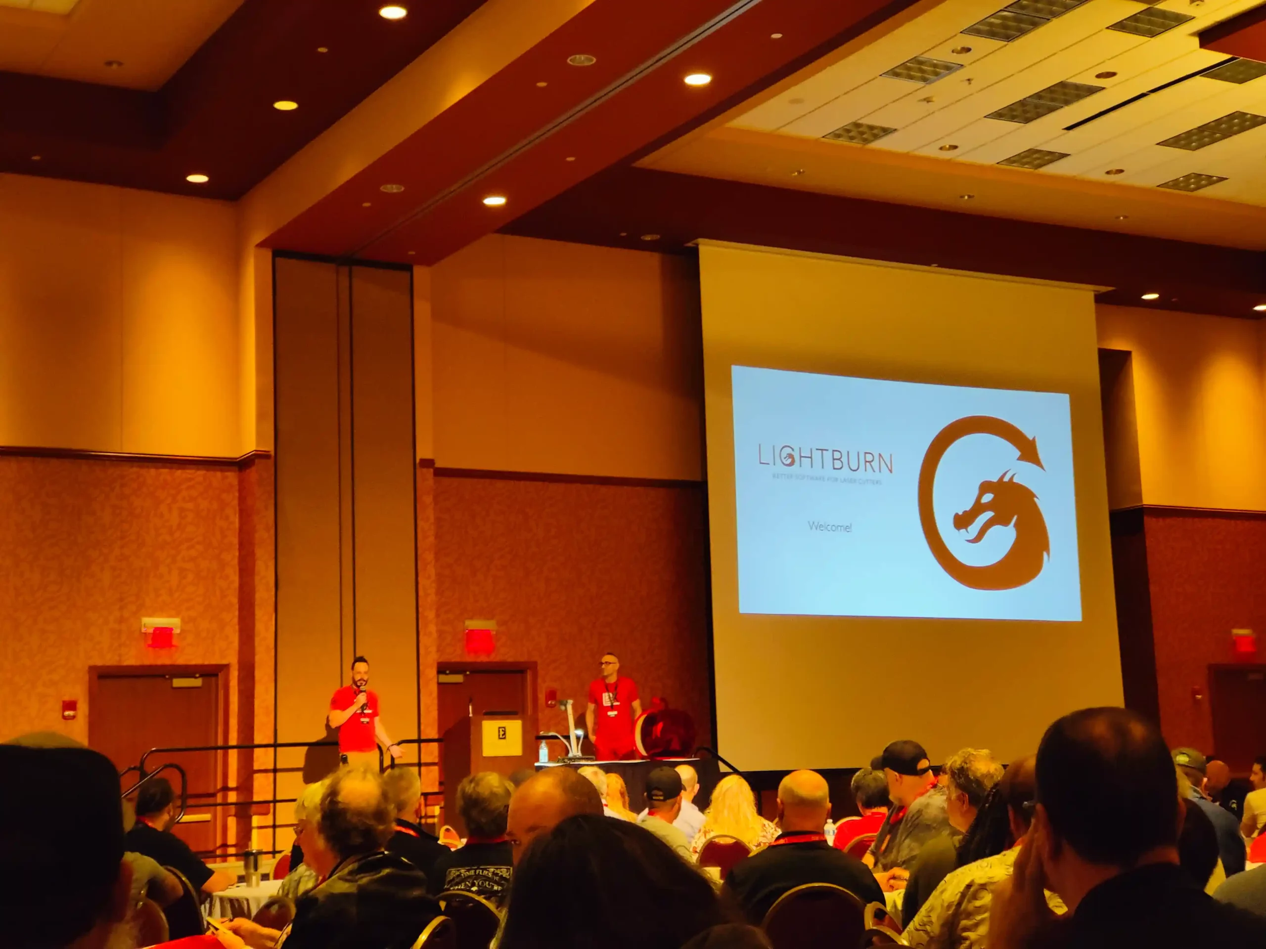 LightBurn Experience presentation with Thunder Laser participation