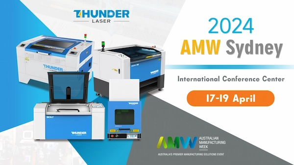 Thunder Laser at Australian Manufacturing Week 2024