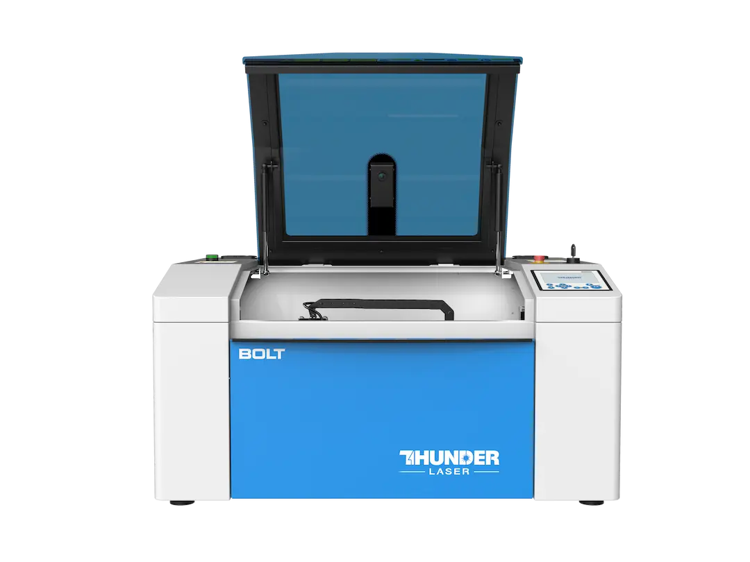 Compact CO2 laser engraver for glass cups, bottles, and studio projects