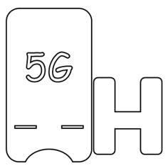 Completed phone stand drawing before laser cutting setup