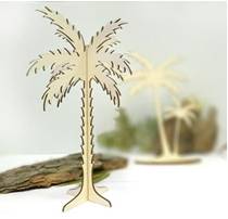 Palm tree interlocking laser cutting extension project