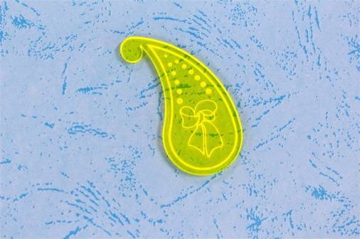 Laser-cut badge design inspiration example 1