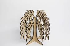 3D laser-cut tree inspiration example 1