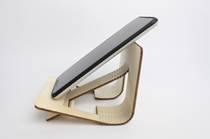 Laser-cut phone stand inspiration example 1