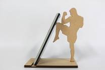 Laser-cut phone stand inspiration example 2
