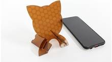 Laser-cut phone stand inspiration example 6