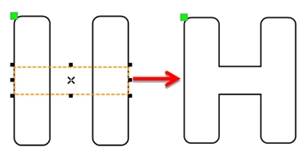 Merging phone stand support feet with the Union Tool