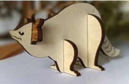 Mortise-and-tenon mouse extension project example