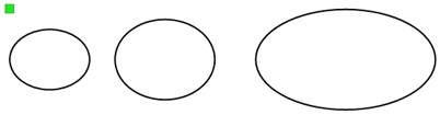 Drawing bumblebee body ovals in LaserMaker
