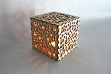 Laser-cut lighting inspiration example 2