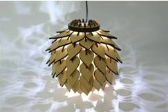 Laser-cut lighting inspiration example 3