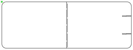 Using Rectangular Array to create a staggered flexible line pattern