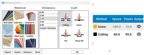 Processing layer sequence for sticky note holder project