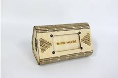 Flexible laser-cut structure inspiration example 5