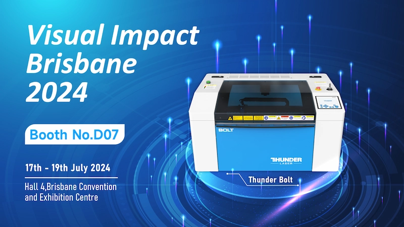 Thunder Laser at Visual Impact 2024 in Brisbane