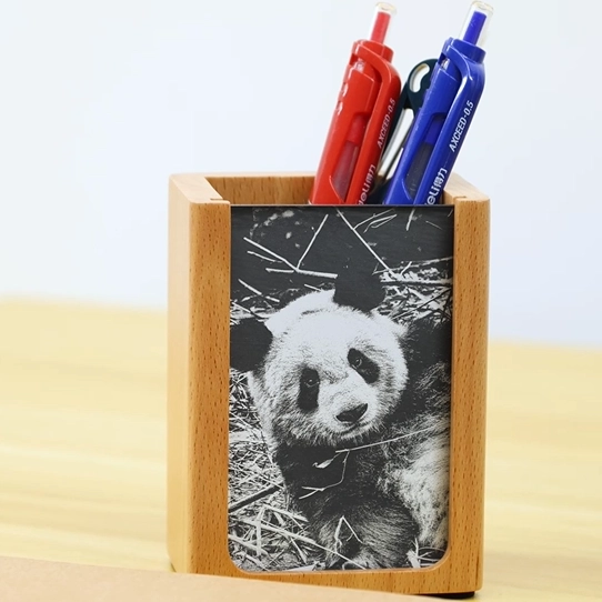Dual-color Board Pencil Holder