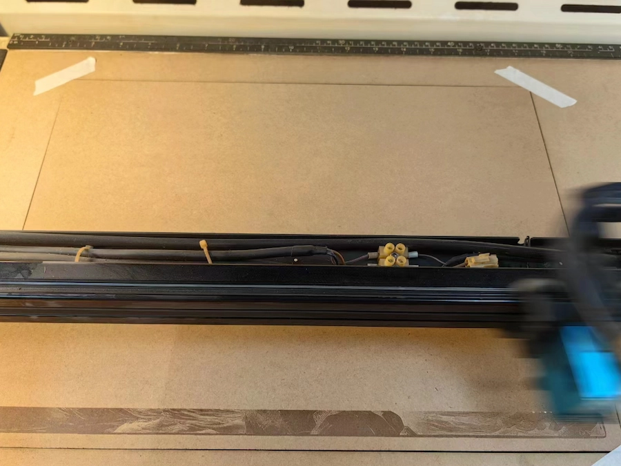Monitoring the wood photo laser engraving process