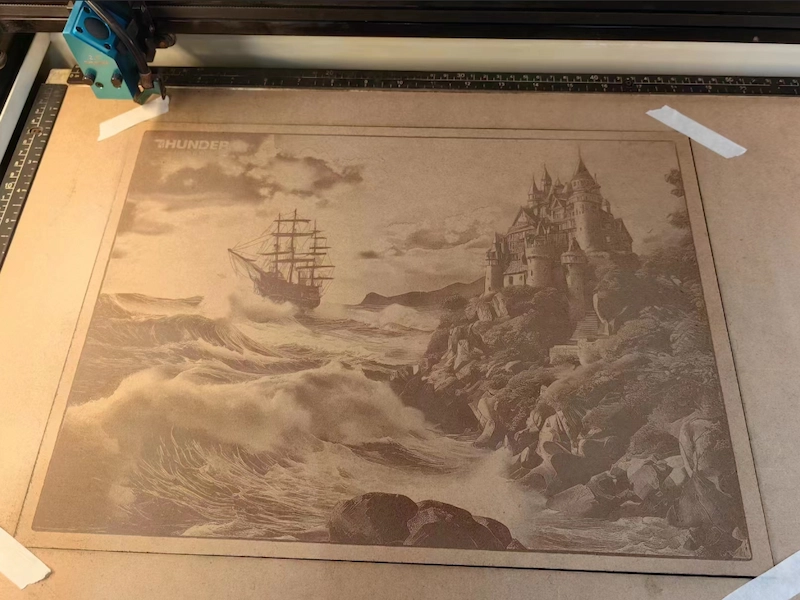 Laser Engraved Photos on Wood: Case Study