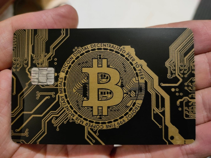 Laser engraved personalized wallet card