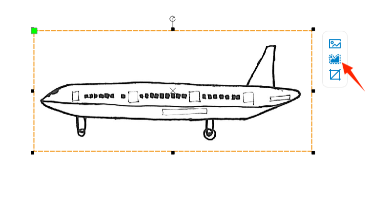Using Picture Outline for the airliner drawing in LaserMaker