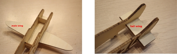 Assembling welded plates on the laser-cut airliner model