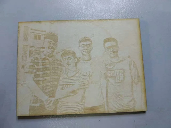 Laser cutting demonstration during the maker space event