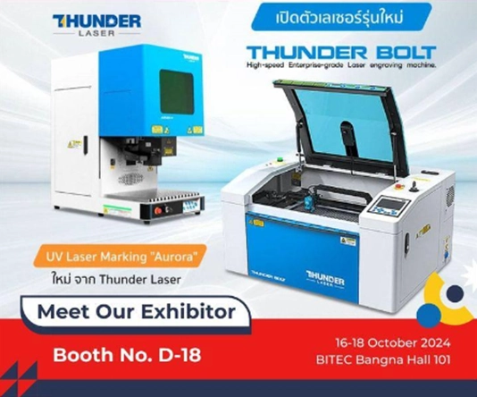 Thunder Laser at Thailand Didacta Asia 2024
