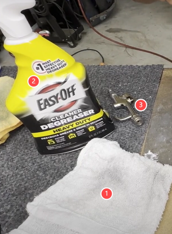 Cleaning tools for a laser engraver exhaust fan