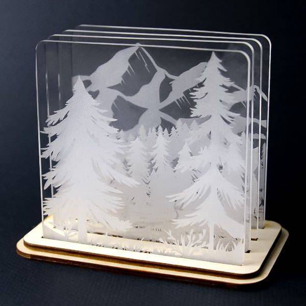 laser engraving acrylic