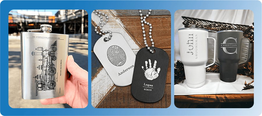 fiber laser marking personalized gifts