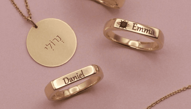 fiber laser engraving jewelry