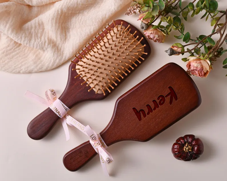 Laser engraved comb for Mother’s Day gift