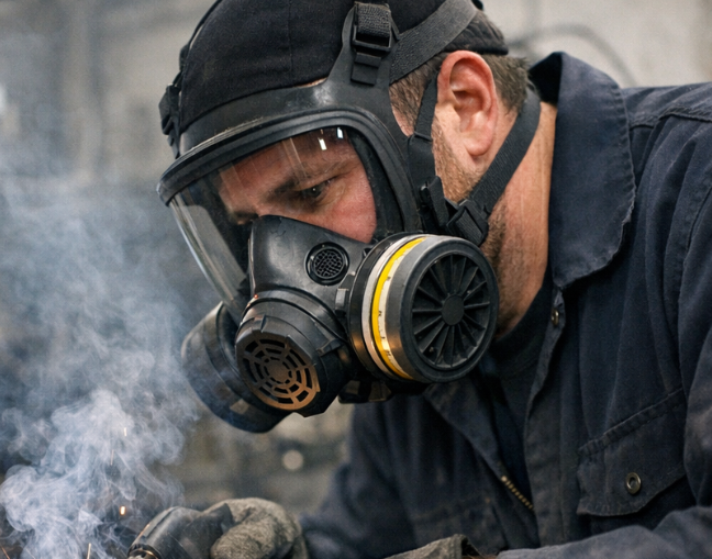 Fume extraction helps protect operators from airborne contaminants