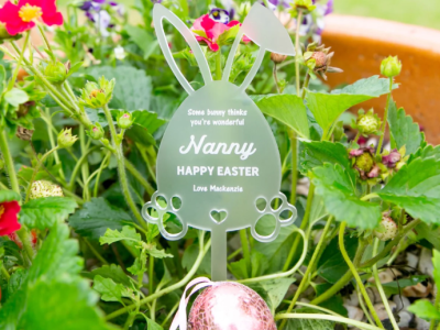 Easter Laser Engraving Acrylic Ornament
