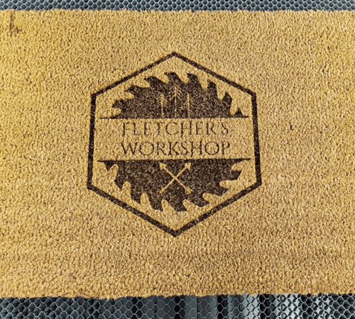 Laser Engraving Doormat