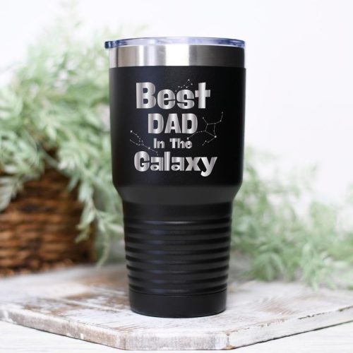 laser engraved fathers day tumbler