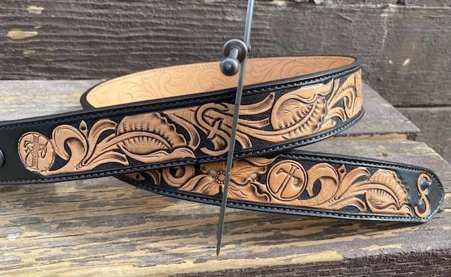 Leather laser engraving jewelry case project