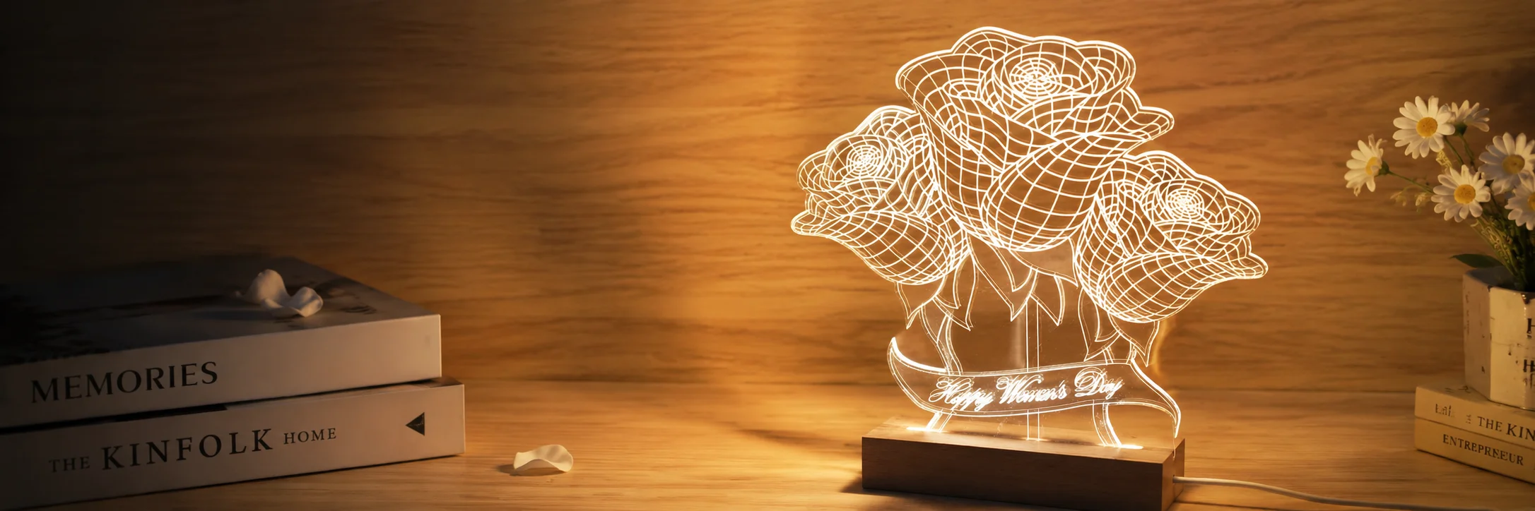 Acrylic 3D Illusion Lamp